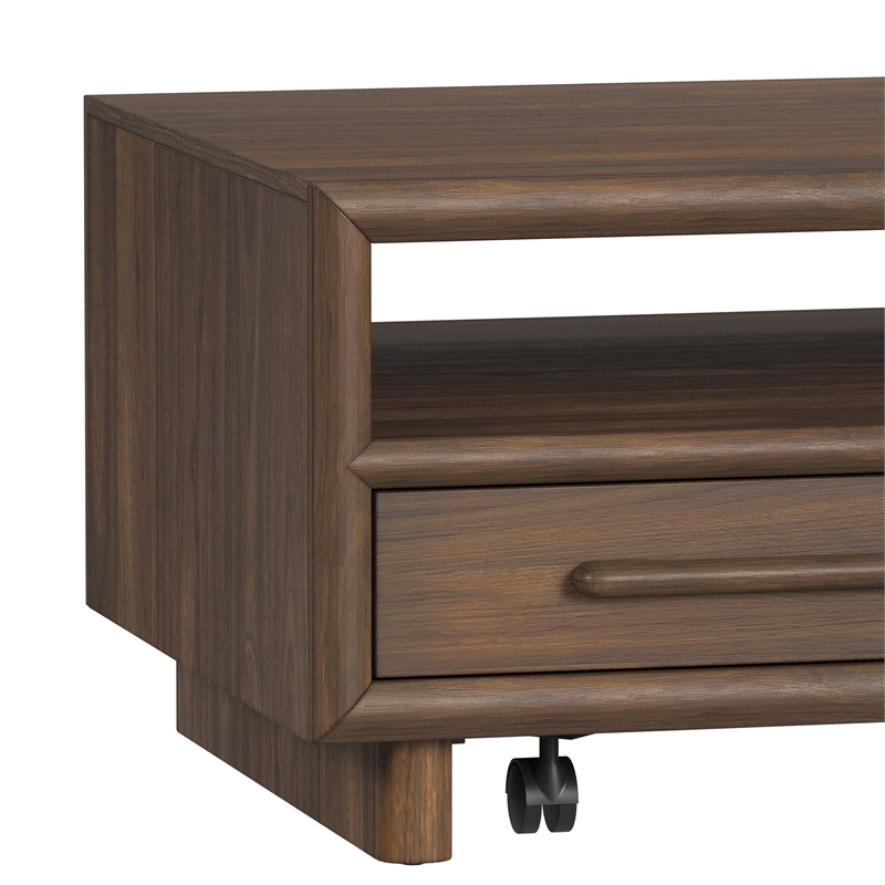 Picket House Furnishings Perth 3PC Occasional Table Set in Brown-Coffee Table & Two End Tables