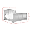 Picket House Furnishings Conley Cherry Queen Sleigh 3PC Bedroom Set