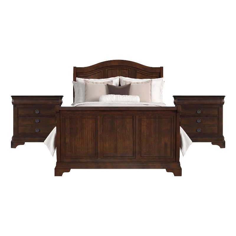 Picket House Furnishings Conley Cherry Queen Sleigh 3PC Bedroom Set