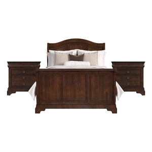 Picket House Furnishings Conley Cherry Queen Sleigh 3PC Bedroom Set
