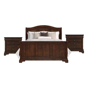 Picket House Furnishings Conley Cherry King Sleigh 3PC Bedroom Set