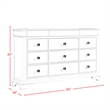 Picket House Furnishings Conley Cherry Queen Sleigh 4PC Bedroom Set
