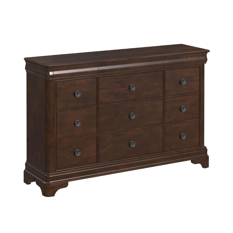 Picket House Furnishings Conley Cherry Queen Sleigh 4PC Bedroom Set