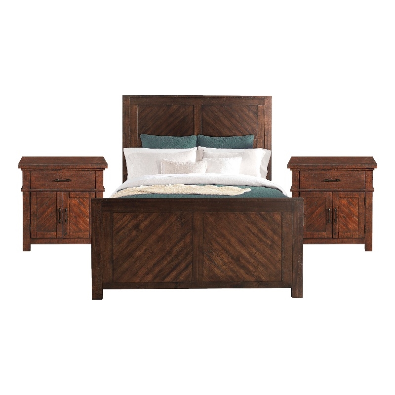Picket House Furnishings Dex Queen Platform Storage 3PC Bedroom Set