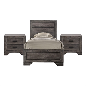 Picket House Furnishings Grayson Twin 3PC Bedroom Set