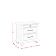 Picket House Furnishings Brooks Queen Platform Storage 4PC Bedroom Set