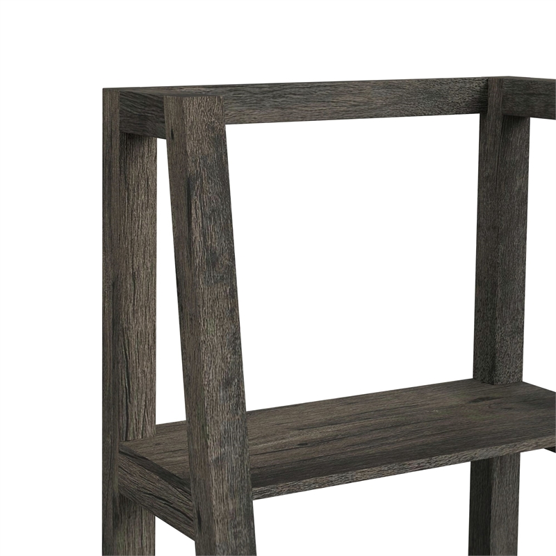 Picket House Furnishings Hyde 4PC Entertainment Unit With 82'' TV Console in Charcoal