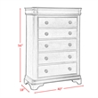 Picket House Furnishings Conley Cherry Queen Sleigh 5PC Bedroom Set