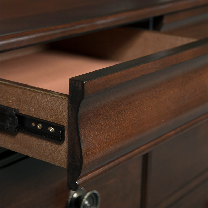 Picket House Furnishings Conley Cherry King Sleigh 5PC Bedroom Set