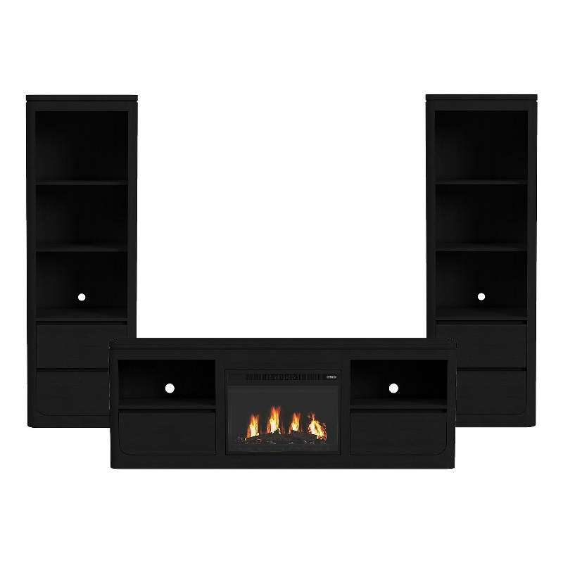 Picket House Furnishings Camelot 4PC Entertainment Unit With 71