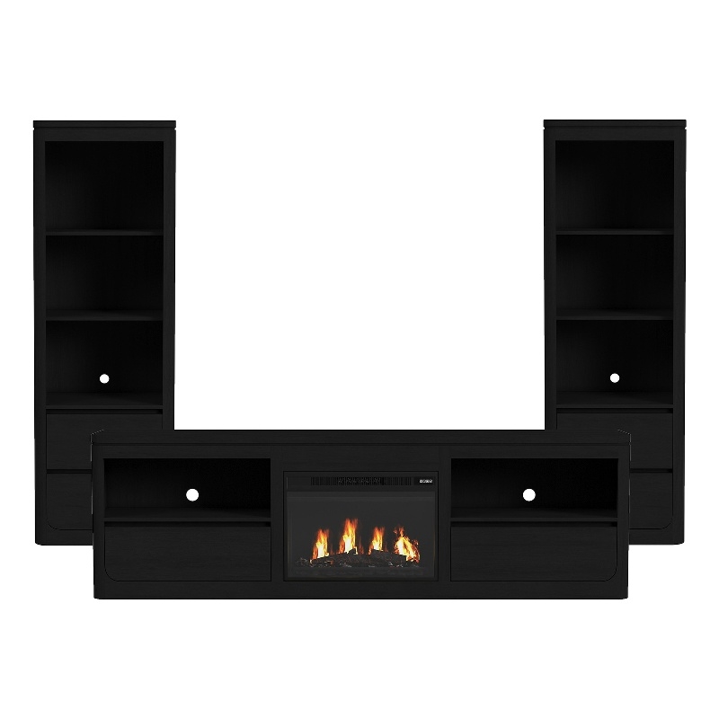 Picket House Furnishings Camelot 4PC Entertainment Unit With 82