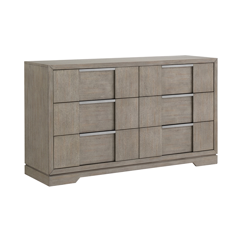Picket House Furnishings Argo King 4PC Bedroom Set in Grey