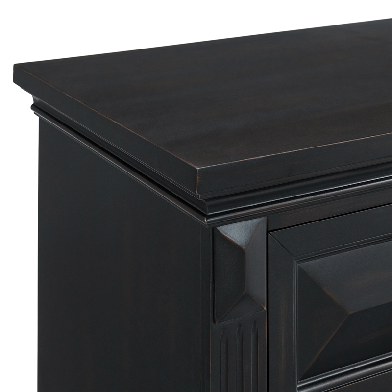 Picket House Furnishings Sumner Queen 3PC Bedroom Set in Black