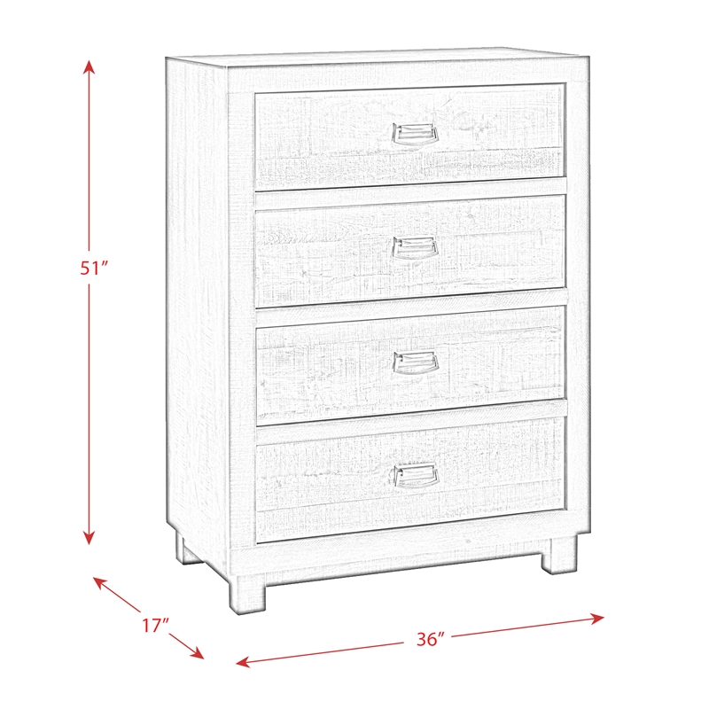 Picket House Furnishings Harrison King 4PC Bedroom Set