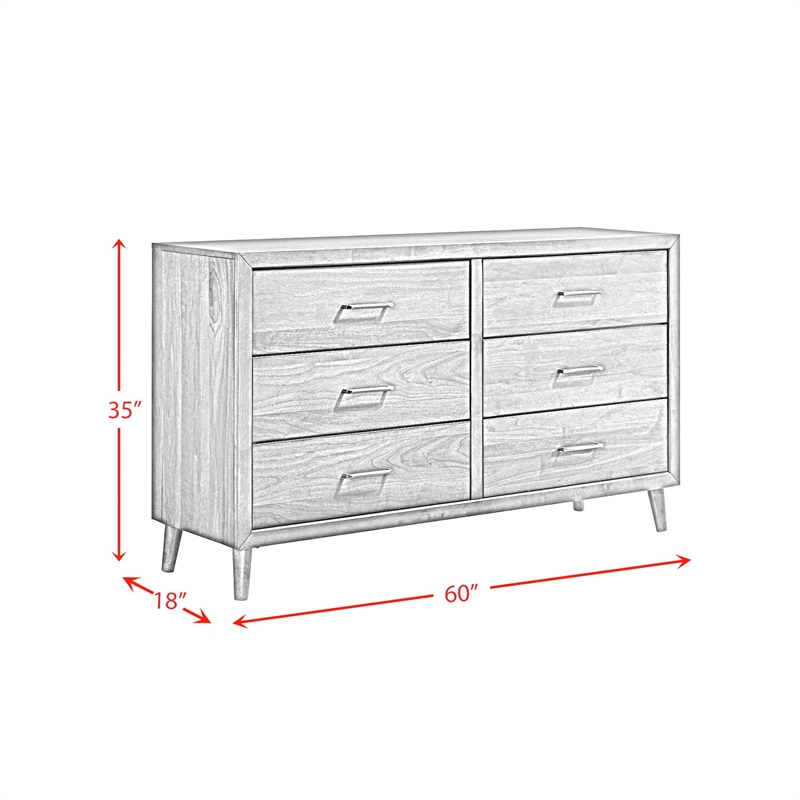 Picket House Furnishings Zuma Queen 5PC Bedroom Set in Walnut