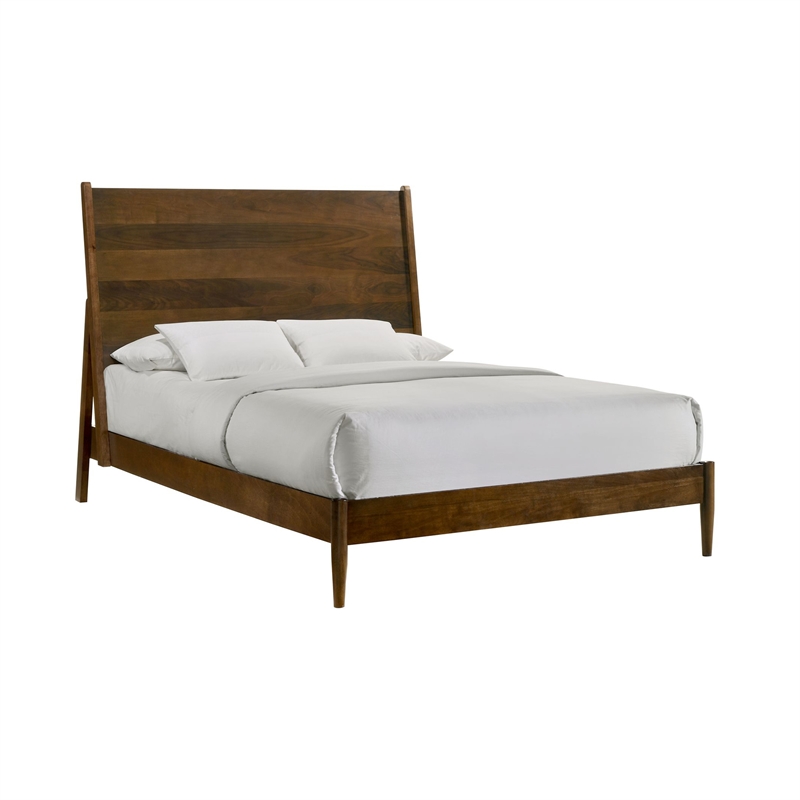 Picket House Furnishings Zuma Queen 5PC Bedroom Set in Walnut