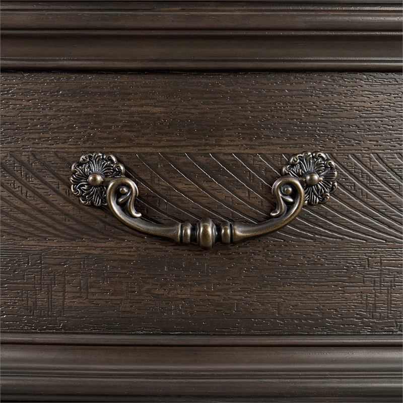 Picket House Furnishings Rosalinda King 3PC Bedroom Set in Mahogany