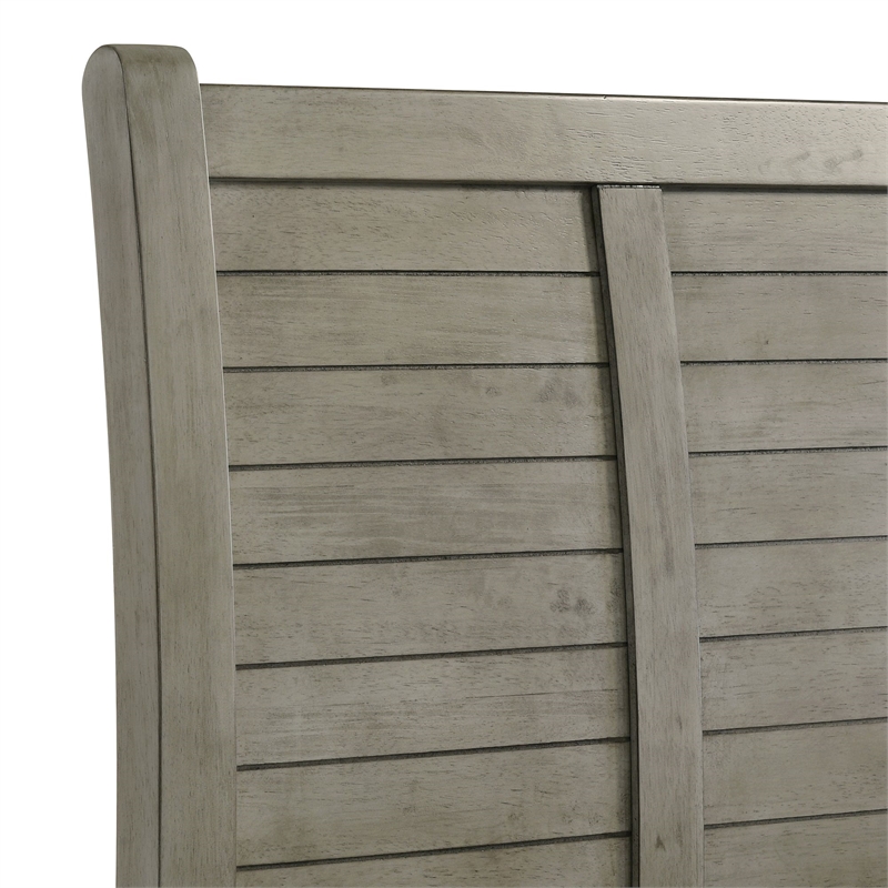 Picket House Furnishings Damen King Storage 3PC Bedroom Set in Drift Grey