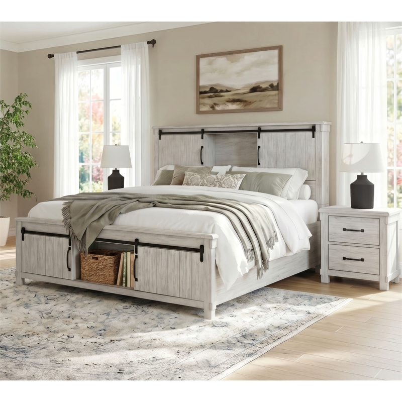 Picket House Furnishings Jack King Platform Storage 3PC Bedroom Set