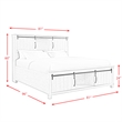 Picket House Furnishings Jack King Platform Storage 3PC Bedroom Set