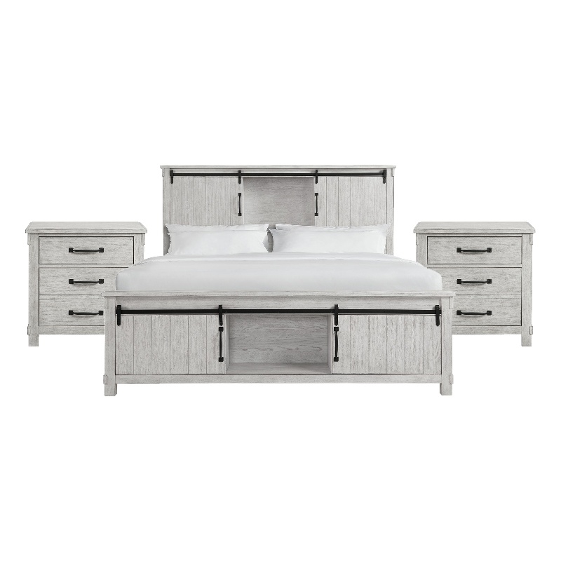Picket House Furnishings Jack King Platform Storage 3PC Bedroom Set