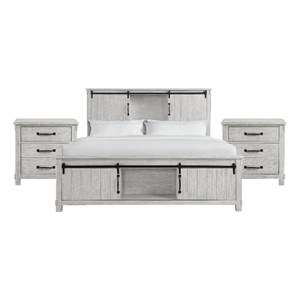 Picket House Furnishings Jack King Platform Storage 3PC Bedroom Set