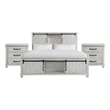 Picket House Furnishings Jack King Platform Storage 3PC Bedroom Set