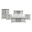 Picket House Furnishings Jack Queen Platform Storage 4PC Bedroom Set