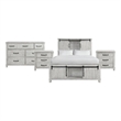 Picket House Furnishings Jack Queen Platform Storage 4PC Bedroom Set