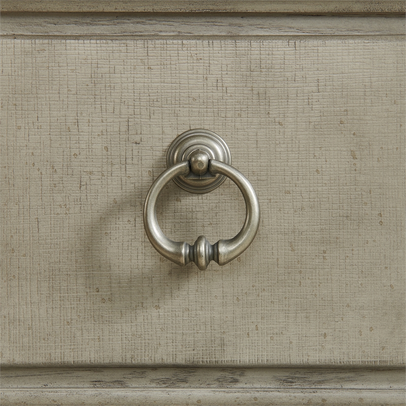 Picket House Furnishings Emiko Queen 4PC Bedroom Set in Light Grey
