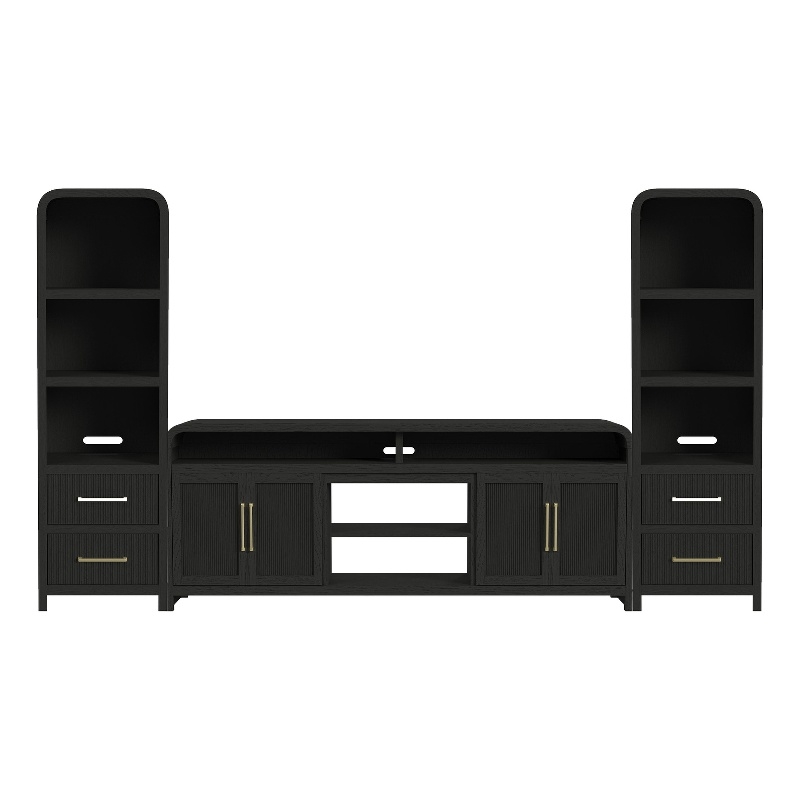 Picket House Furnishings Woodridge 3PC Entertainment Unit With 82