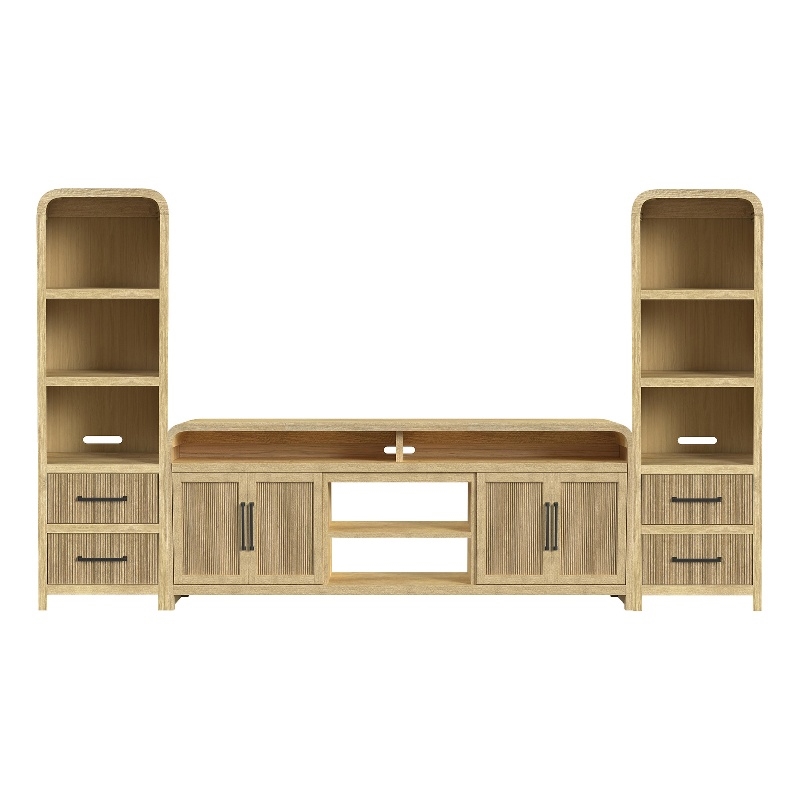 Picket House Furnishings Woodridge 3PC Entertainment Unit With 82