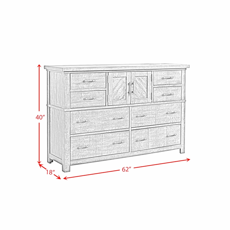 Picket House Furnishings Dex King Platform Storage 5PC Bedroom Set