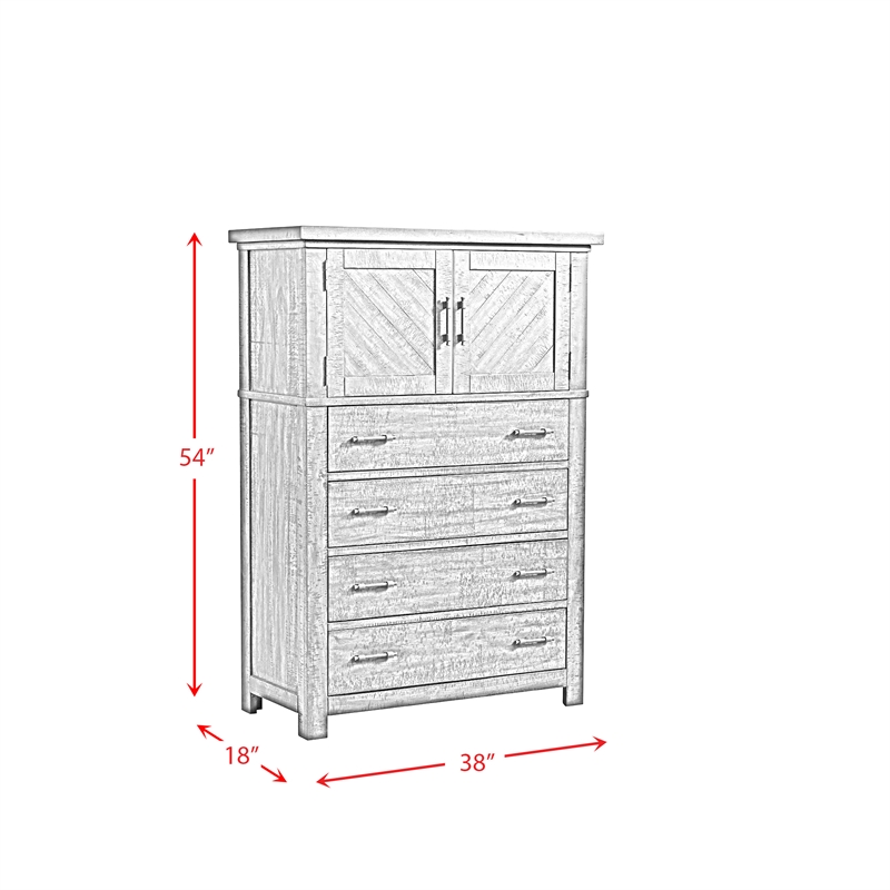 Picket House Furnishings Dex King Platform Storage 5PC Bedroom Set