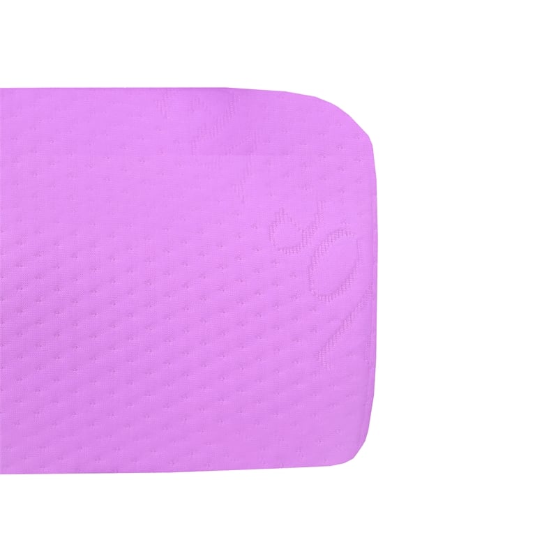 Primo International Doze 6in Polyurethane Full Mattress in Pink