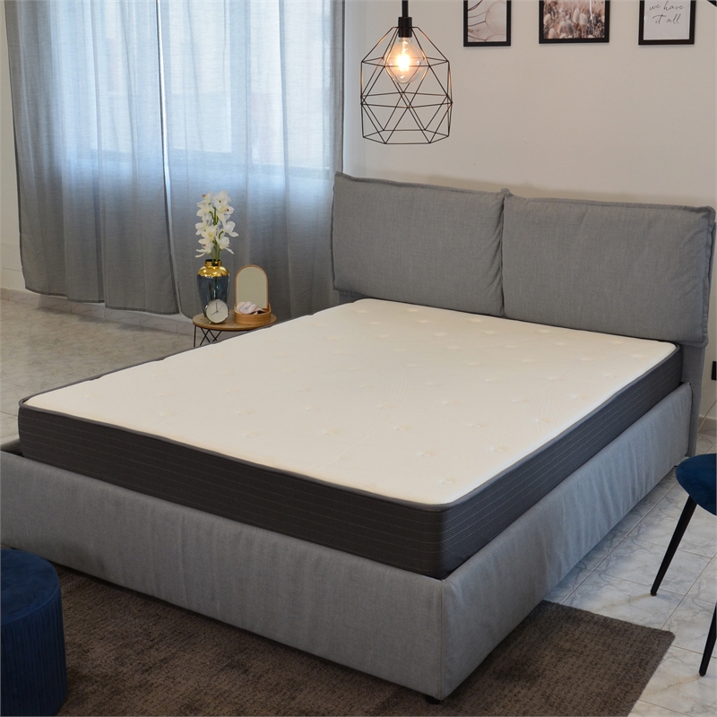 Primo International Equilibria 8in Polyurethane Full Mattress in White
