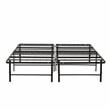 UltraBase King Mattress Foundation Bed Frame - Durable Black Steel Design