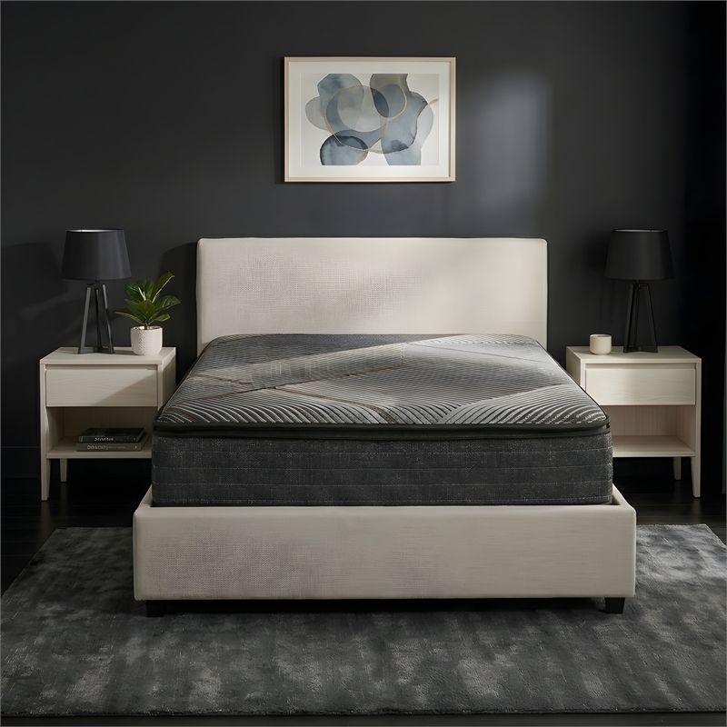 Sterling 13 inch California King Pillow Top Gel Memory Foam Hybrid Mattress