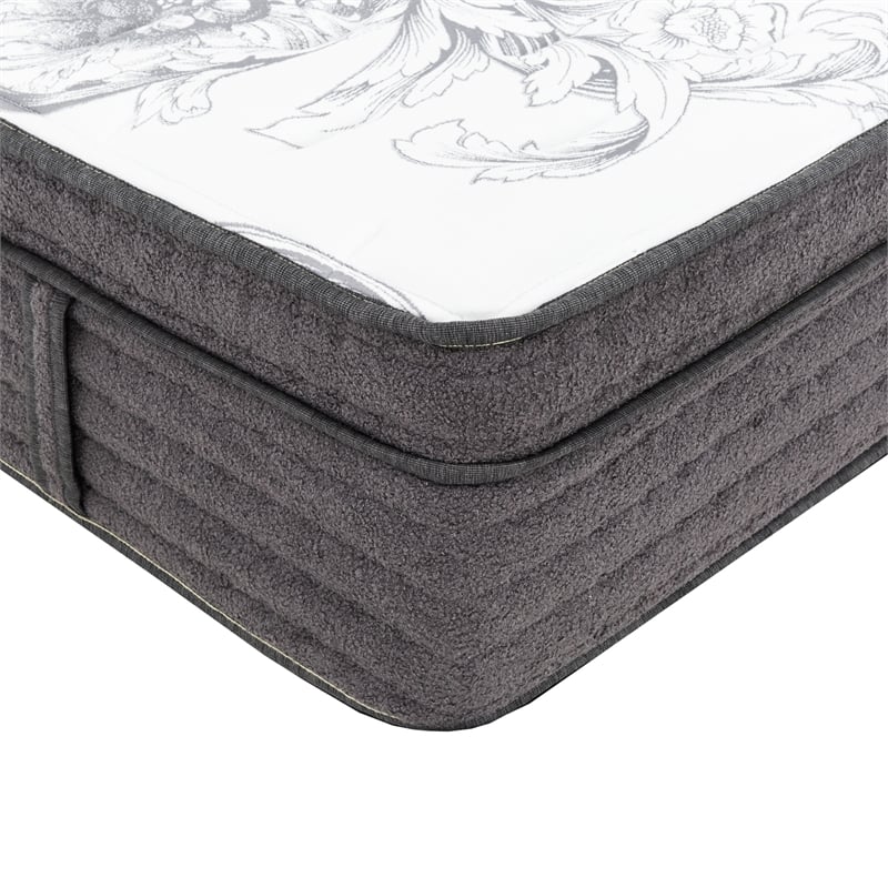 Blossom 15 inch  California King Euro Top Hybrid Mattress