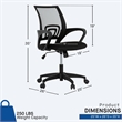 Sealy Jupiter Ergonomic Mesh Office Chair with Tilt