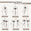 Divine Queen Medium Gel Foam 8 in Mattress