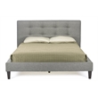  Quincy Upholstered  Full Platform Bed in Gray