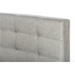  Quincy Upholstered  Full Platform Bed in Gray