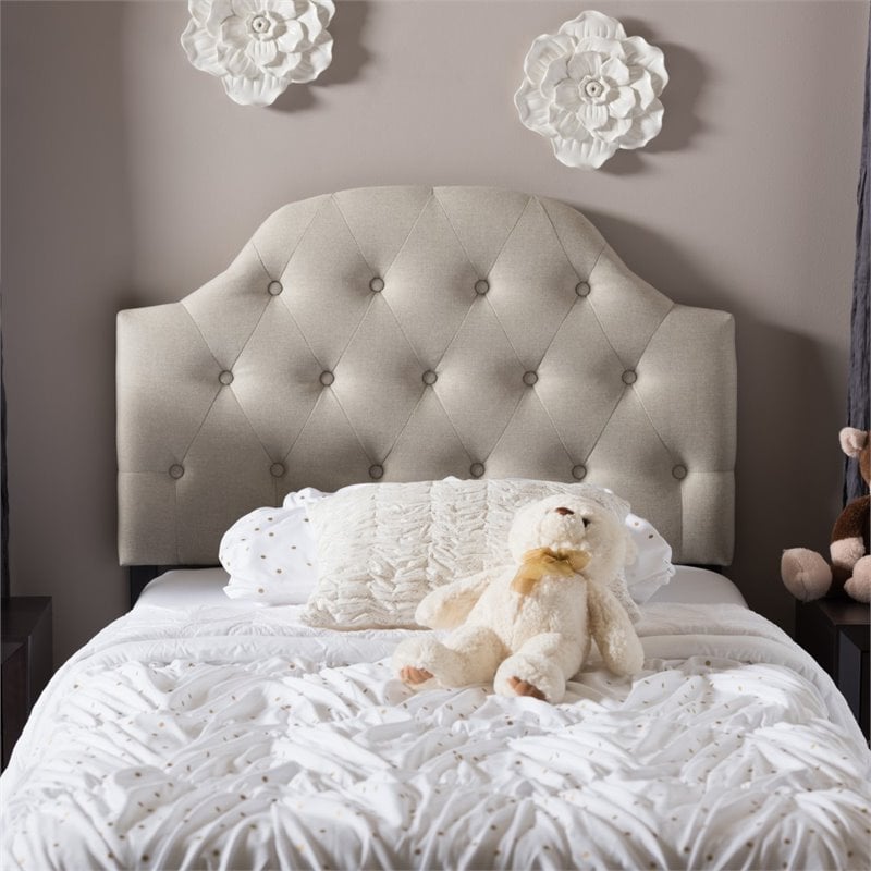 Morris Faux Leather Upholstered Twin Headboard