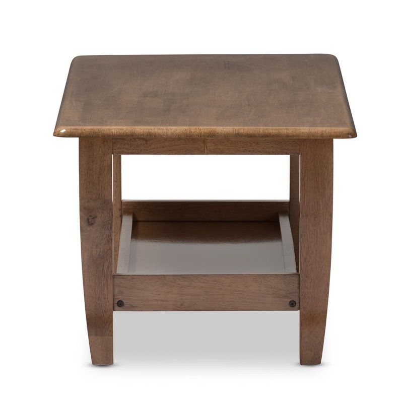 Pierce Wood Coffee Table in Walnut