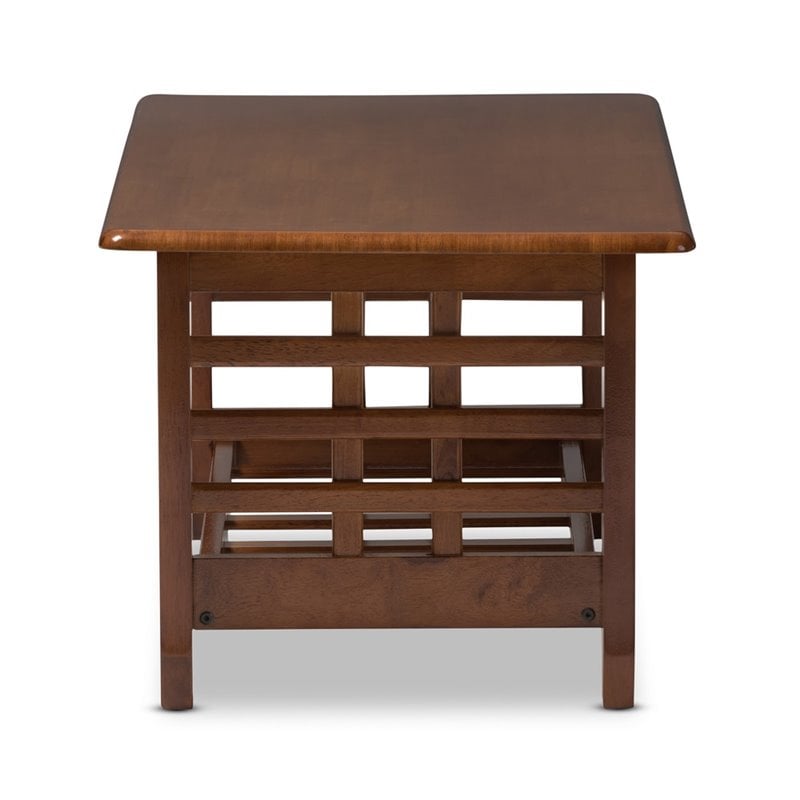Larissa Wood Coffee Table in Cherry