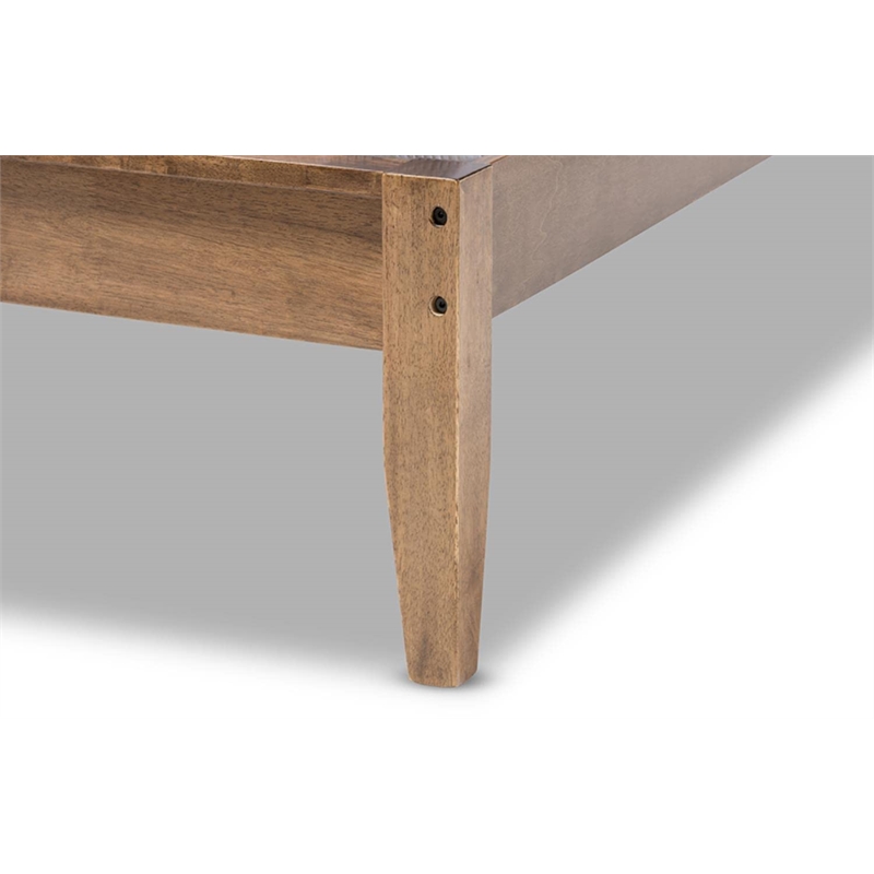Leyton King Platform Bed in Gray