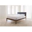 Leyton King Platform Bed in Gray