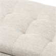 Roanoke Storage Bench in Beige