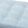 Kaylee Storage Bench in Light Blue